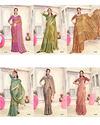 Angel Pari Vol 8 By Vallabhi Printed Designer Brasso Sarees Wholesale Shop In Surat